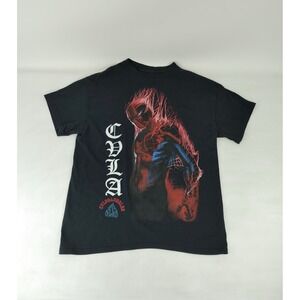 Civil X Marvel Spider Man Shirt Mens Size Medium Black CVLA Los Angeles Graphic